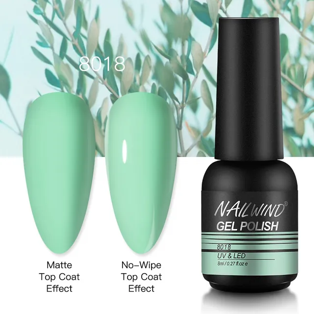 Nailwind Gel Nail Polish 8ml Semi Permanent Varnish Nail Art All for Manicure Need UV LED lamp Base Top coat Nails Gel Polish NE118018