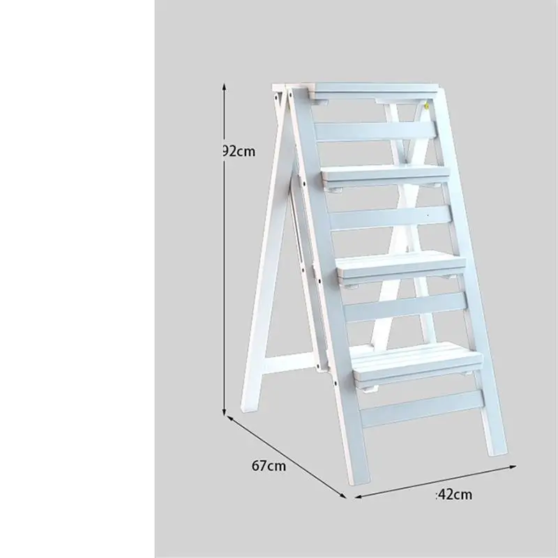 Стул скамейка ottoman Plegable Marches Pied Escalera Para Cocina Echelle Bois Stepladder Escaleta Merdiven Escabeau - Цвет: Version K