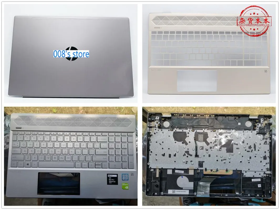 Чехол для HP 15-CS 15-CS0047TX 15-CS1006TX 15-CS0051WM 15-CS0072WM 15-CW TPN-q208 L26322-001 ЖК-подставка рук |
