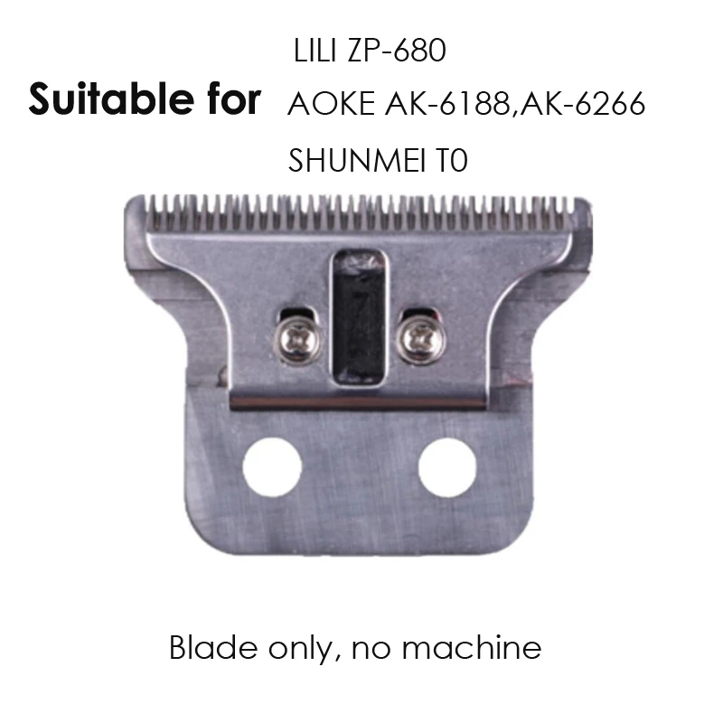 steel blade trimmer head for electric trimmer