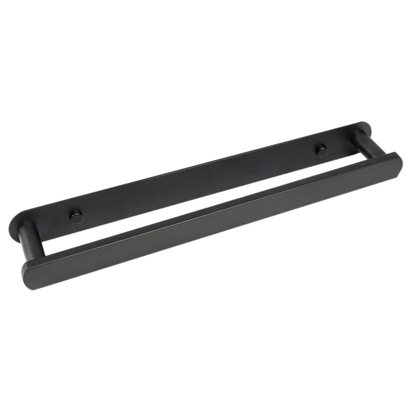 

Towel Rack Without Drilling 40Cm Towel Rail Self-Adhesive Bathroom Stainless Steel Towel Rack Black