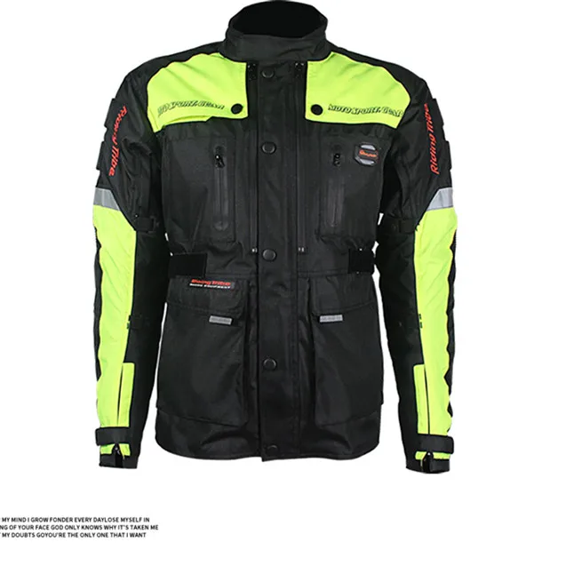 Riding Tribe Motorcycle Men/'s Jacket Full Season Warm Liner Motocross Coats