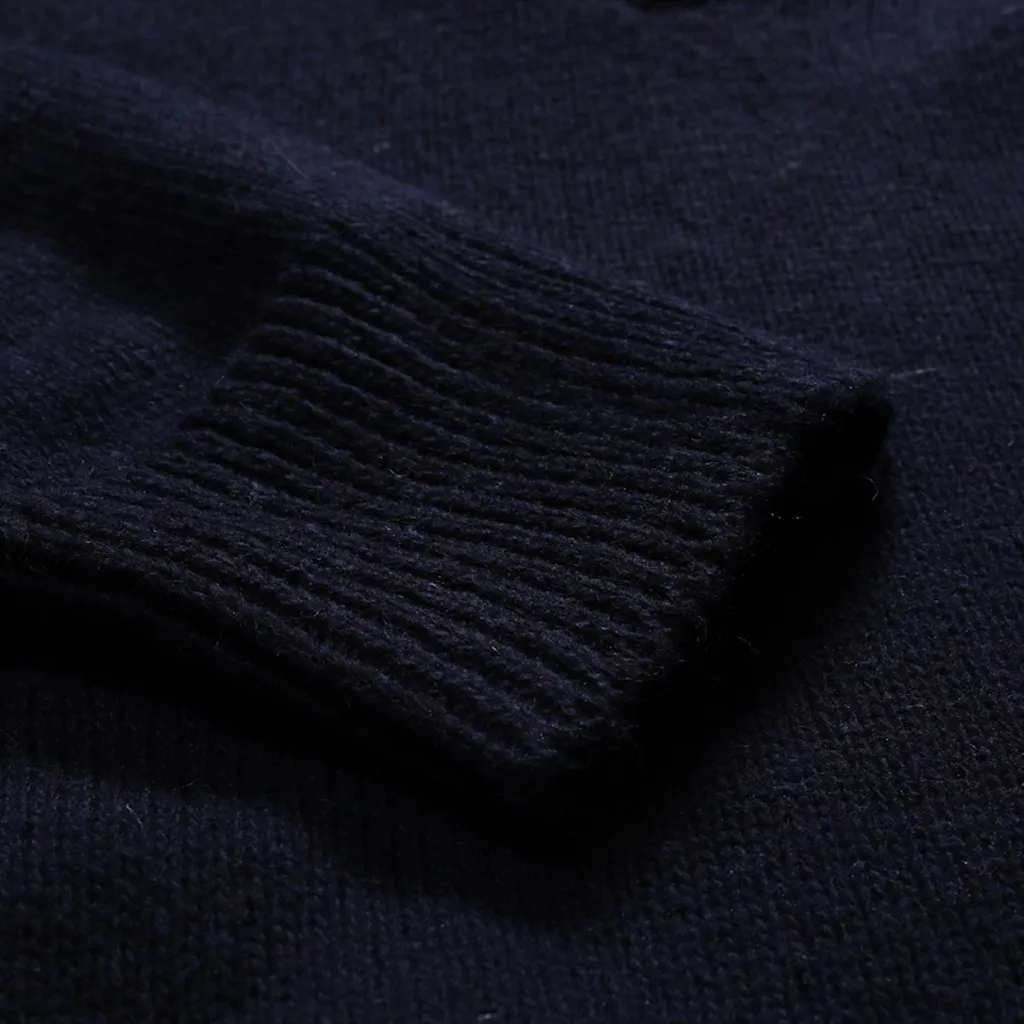 Мужской свитер осень зима вязаный круглый воротник теплый Топ пальто pull homme sweter sueter hombre размера плюс erkek Монт пуловер