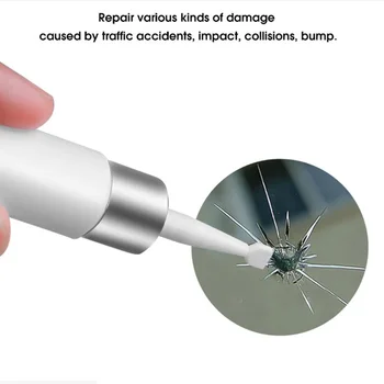 

Windshield Windscreen Glass Scratch Chip Crack SET Car Repair Tool DIY Kits