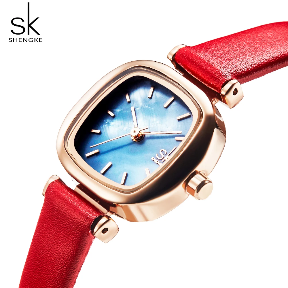 ShengCasual женские часы кожа кварцевые женские часы женские наручные часы Relogio Feminino Bayan Kol Saati подарок
