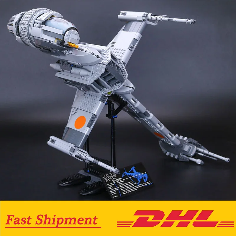 

05045 Star Wars Series The B-wing Star fighter Mobile Building Block 1487Pcs Bricks Compatible With Lego Star Wars 10277