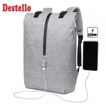 

metal lock business travel backpack fashion business laptop fashion back pack