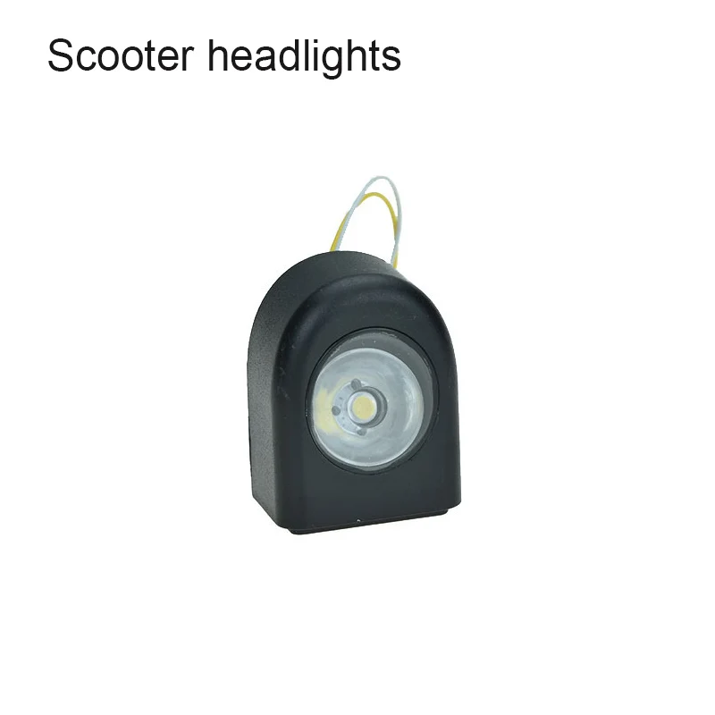 Headlights M365 Запчасти для скутера Xiaomi M365, сумка для электрического скутера, крюк, крыло, настенное крепление, колокольчик, Тормозная ручка, дисковый тормоз, наклейки, замок для шин - Цвет: Headlights