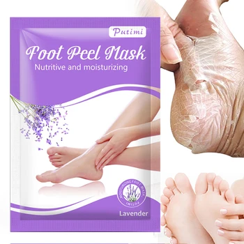 

2PC Exfoliating Foot Mask Socks For Pedicure Socks For Feet Peeling Foot Mask Health Care Skin Care Feet Dead Skin Removal TSLM1