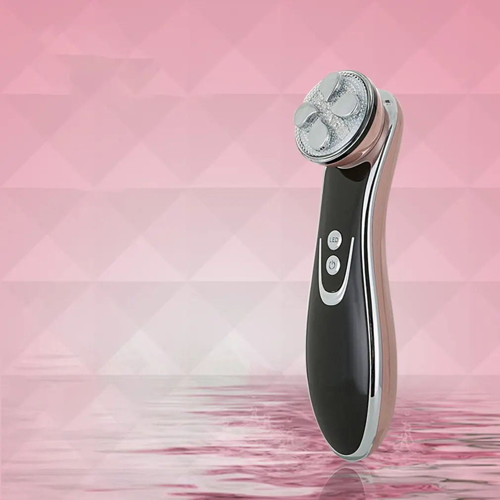 

Face Photon RF Radio Frequency EMS Mesotherapy Led Light Therapy Microcurrent Ultrasonic Vibration Face Lifting Massager