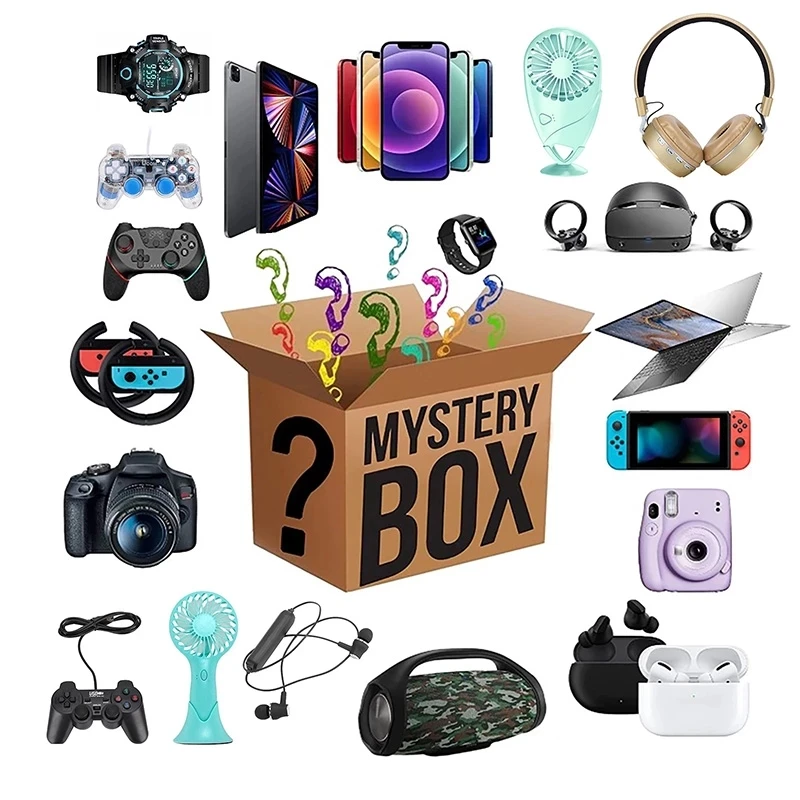100% Winning Lucky Mystery Box Most Popular New Surprise Gift Random Item Electronic Digital Product High Quality Christmas | Дом и сад