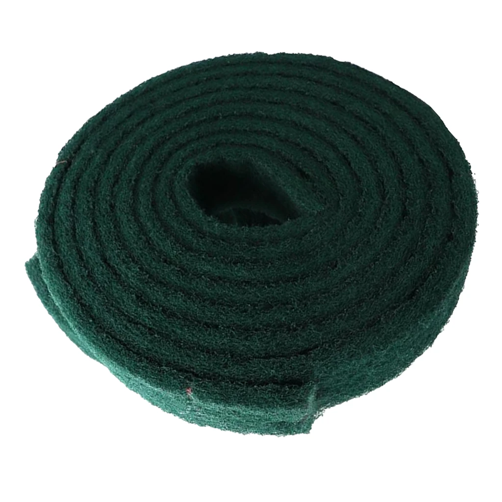 Heavy Duty Scour Pad Roll Sponge Wiping Rags Anti-Grease Fiber Drawing