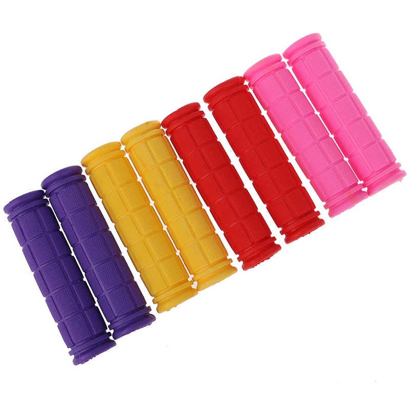 Rubber Bike Handlebar Grips Cover MTB Mountain Bicycle Handles Anti-skid Bicycles Bar Grips Fixed Gear Bicycle Parts