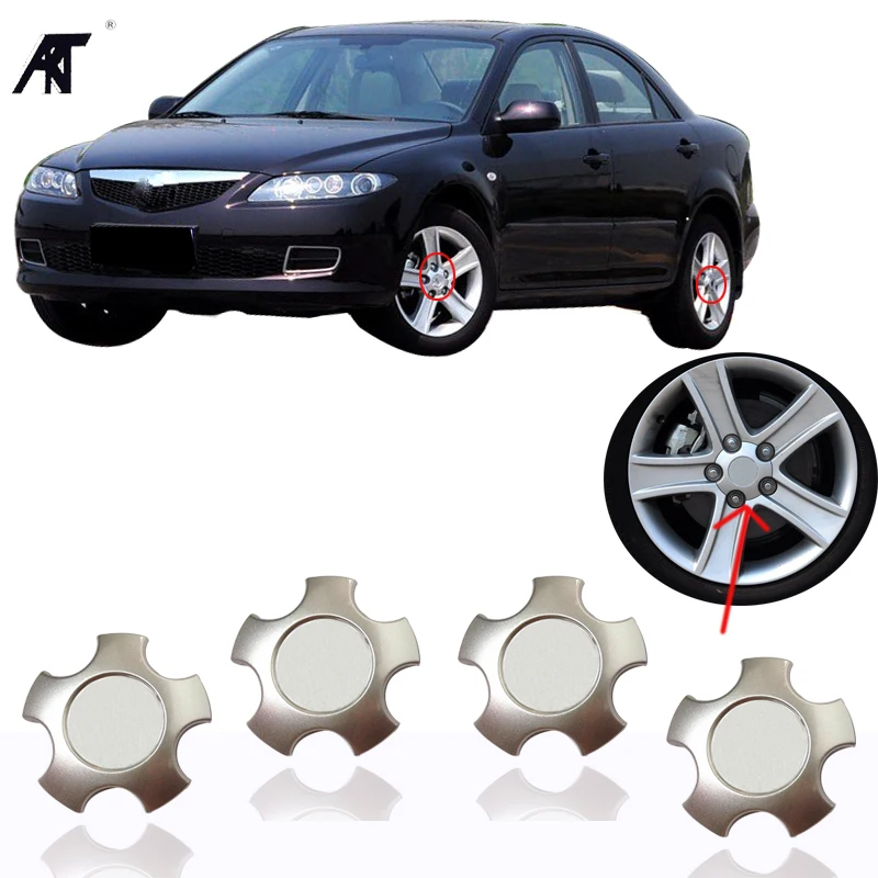 

4 шт./партия, эмблема центральной крышки для Mazda 6 2005-2008 купе