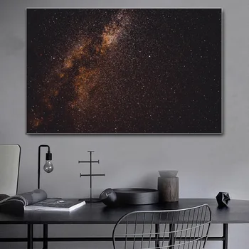 

Nebula Planet Space Cloud Stars Landscape Posters and Prints Canvas Painting Wall Art Picture for Living Room Decorative Picture