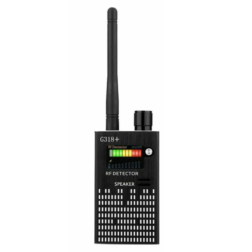 G318 + Anti-Spy Verstärkung Signal Detektor RF Spy Bug GPS Tracker Finder Tracer Finder 2G 3G 4G De