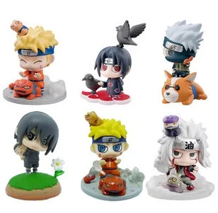 

Cute Naruto Mosquito Coils Eye Capsule Toy Naruto Second Bomb All 6-Capsule Toy WCF Boxed Crane Machine Garage Kit