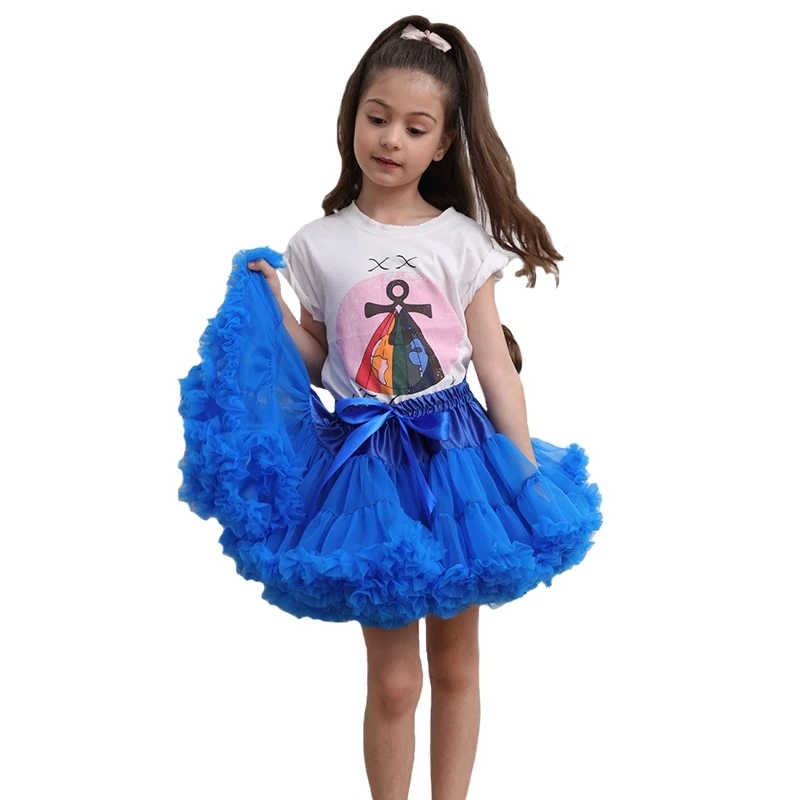 Children Ballet Dress Kids Pettiskirt Flower Girl Underskirt Stock Pettycoat Princess Party Dance Baby Girl Tutu Skirt Ball Gown