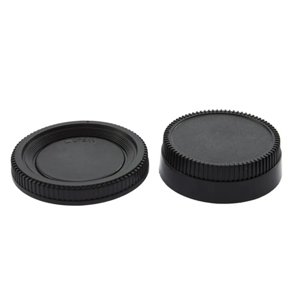 

Professional 58*22mm Camera Plastic Black Body Cover + Rear Lens Caps Cover for All Nikon DSLR Camera