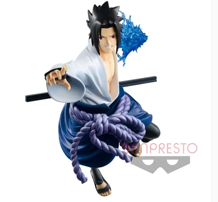 BANPRESTO Shippuden вибрационные звезды Uzumaki Наруто Саске фигурка модель игрушки