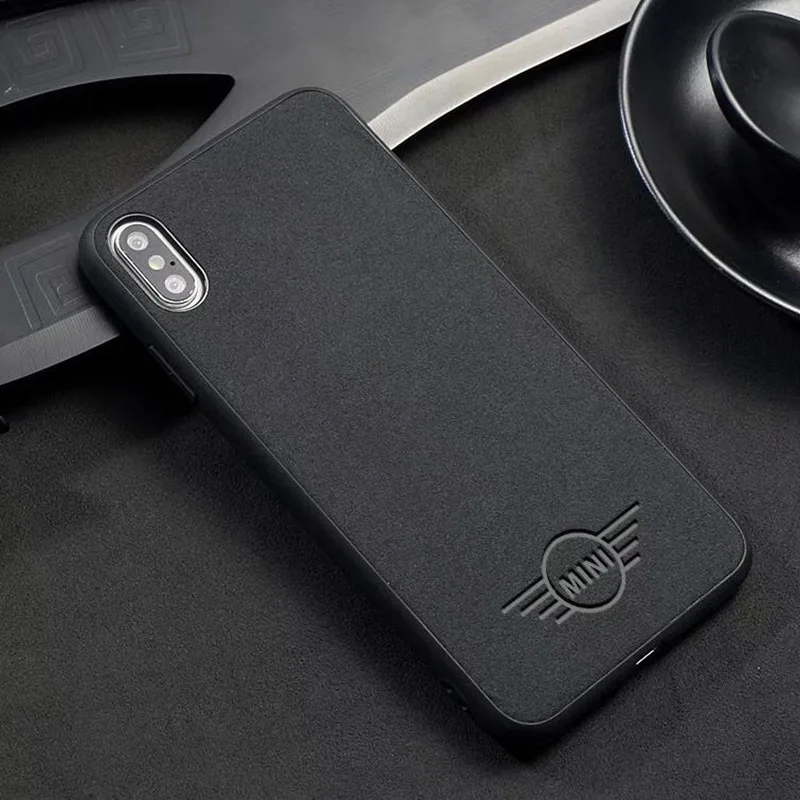 Luxury Racing-Inspired Leather Phone Case Cover