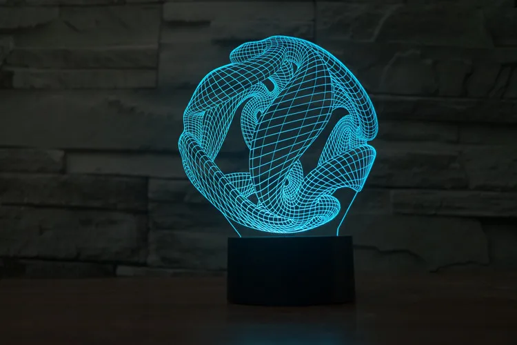 

Abstract 7 Color Lamp 3d Visual Led Night Lights For Kids Touch Usb Table Lampara Lampe Baby Sleeping Nightlight Motion Light