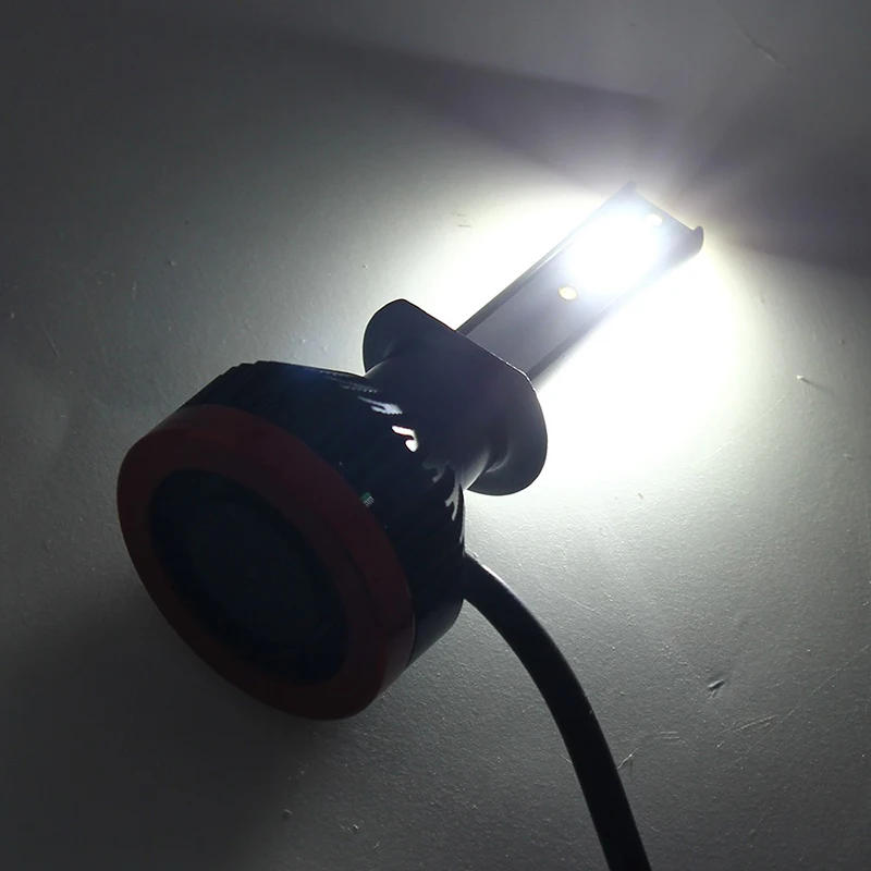 Comprar Mini bombillas LED para coches H4 H7 H11 9005 9006 DOB Chip lamparas faros antiniebla para coches 20000LM 6500K luces de día y noche