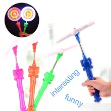 Радужный светодиодный мигающий портативный пропитанный ветряная мельница светится музыкальная игрушка аксессуары для вечеринки подарок для детей Новинка