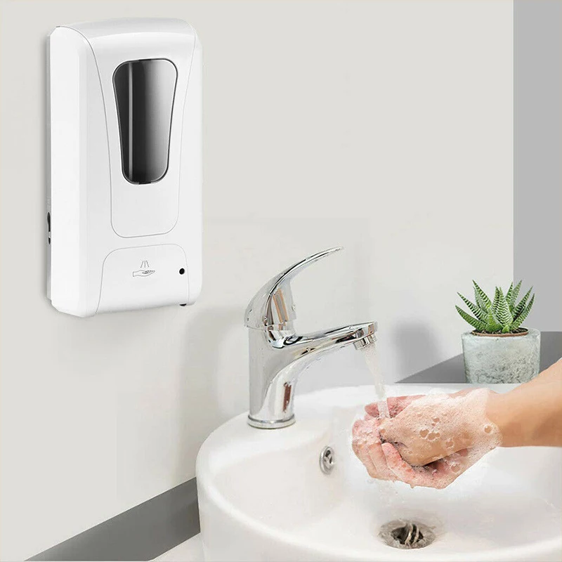 

1000ML non-contact grip removes finger bacteria kills finger germs to avoid infection with new automatic sensor