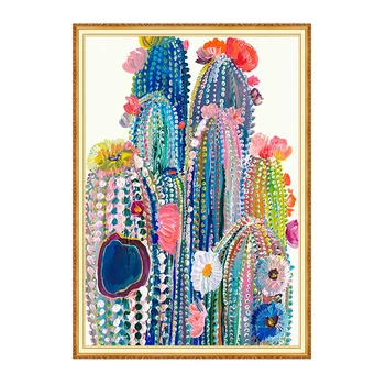 

Meian Plant full square diamond 5D DIY Diamond art 3D Diamond painting Kit cross stitch diamond mosaic photo home decor