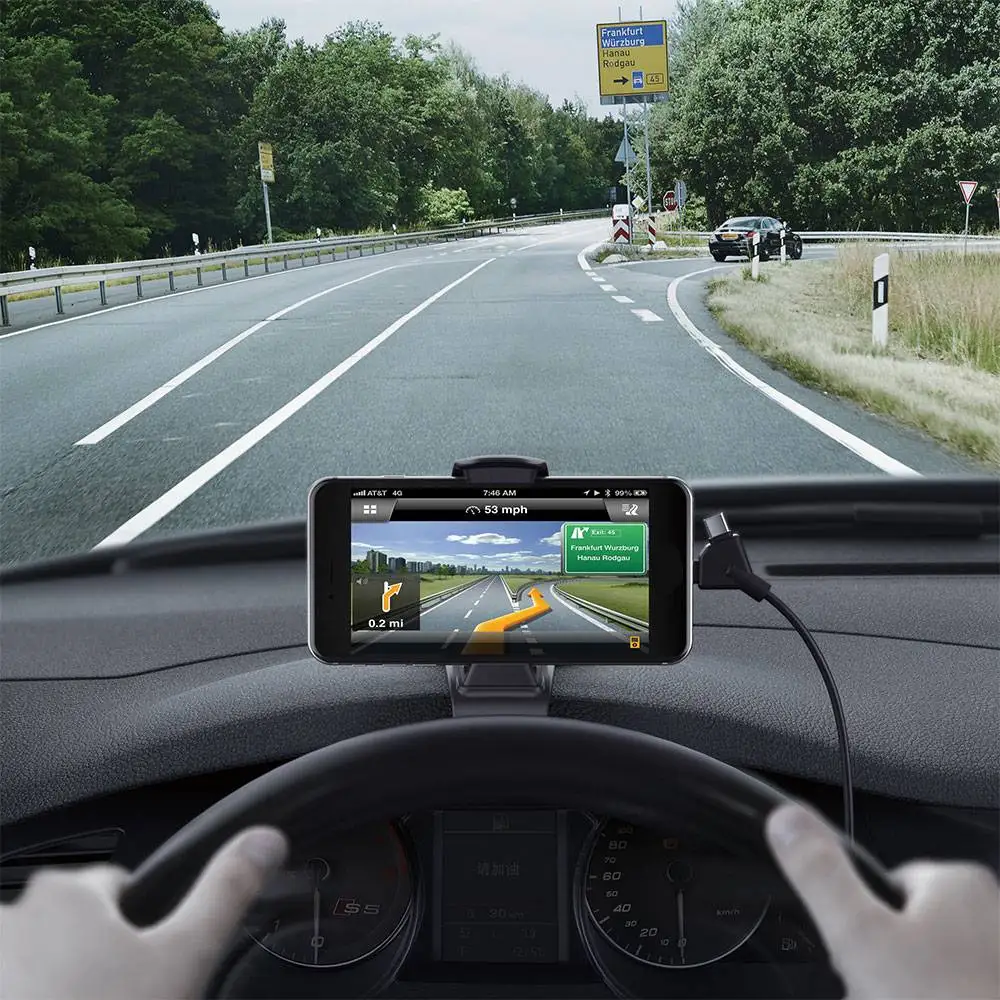  KISSCASE Dashboard Auto Telefon Halter Verstellbare Universal Halterung Für iPhone 11 XR 7 Stehen H