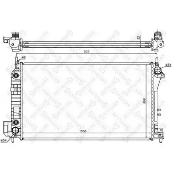 

Radiator cooling system Opel Vectra/Signum 1.8-3.2 02 STELLO
