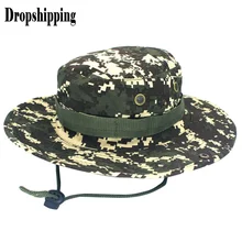 Зеленая камуфляжная Военная Кепка восьмиугольная Регулируемая Кепка камуфляжная кепка непальская кепка мужская Рыбацкая шляпа visera# ZD