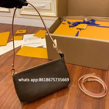 

Brown handbag 2020 ladies fashion designer shoulder bag top quality leather bag chain card bag brown 46