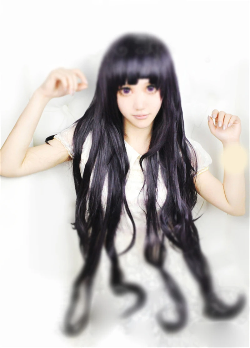 1 шт. аниме Mikan Tsumiki длинный парик Danganronpa 2: до свидания безысходность синтетические