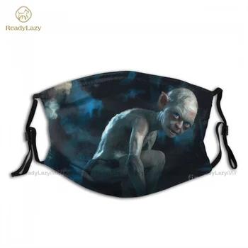 

Adult Funny Gollum Facial Mask Dust Proof Luxury Polyester Face Mouth Mask With Filters