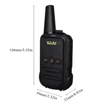 

Interphone Dual Band Handheld Two Way Ham Radio Communicator HF Transceiver Amateur Handy interphone
