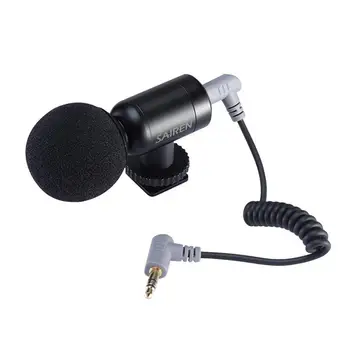 

SAIREN Nano Mic Super Cardioid Pointing Microphone Mobile Phone Camera Live Broadcast Small Recording Microphone Equipment