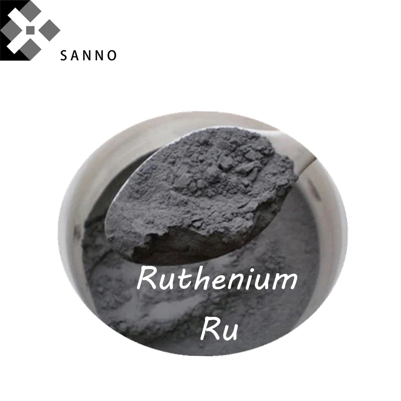 High purity 99.9% Ru powder ruthenium metal rare earth powder ruthenium catalyst material use for gold mixing etc (2)