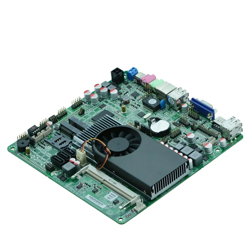 Ультратонкая Промышленная материнская плата Intel Core i7 i5 i3 Celeron 1037U все в одном mini itx