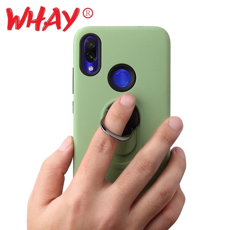 

Magnetic Car Holder Ring Case For Xiaomi Redmi Note 7 360 Rotate Cover For Xiaomi Redmi 7 K20 Case