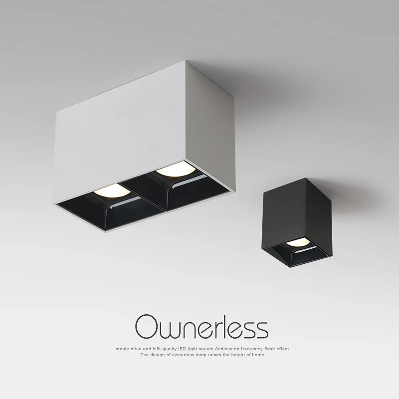 Светодиодный потолочный светильник в скандинавском стиле лампа с поверхностным