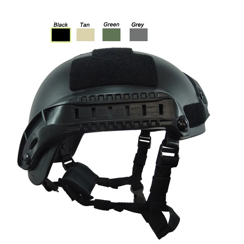 MICH2001 Black Открытый страйкбол стрельба защита головы шестерни Mich 2000 2001 2002 Тактический Быстрый Helme - Цвет: MICH2001 Black