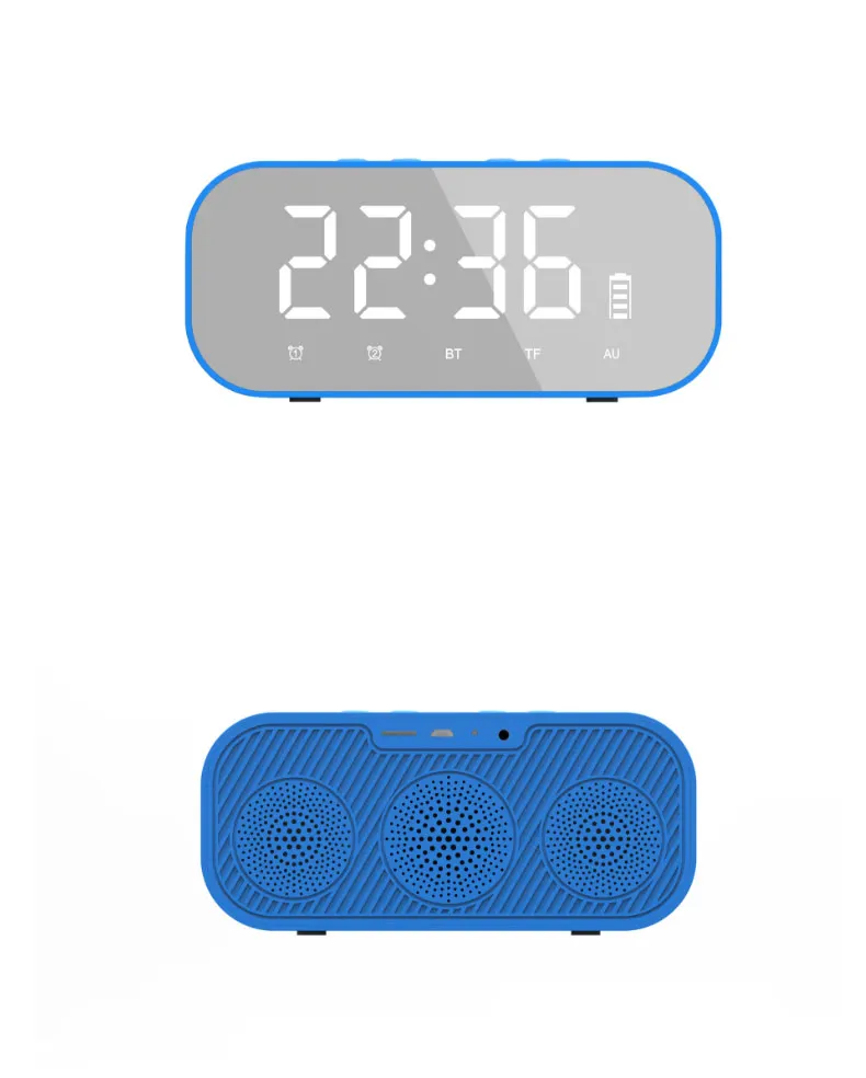 BT502 беспроводной bluetooth динамик с будильником двойной динамик