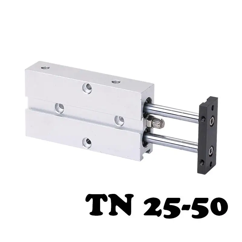 

TN25-50 Recommended pneumatic components TN, TDA dual cylinder Tcylinder, alloy double moving cylinder.