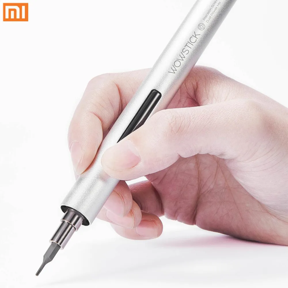 

Original Xiaomi mijia Wowstick 1F Mini Electric Screwdriver Rechargeable Cordless Power Screw Driver Kit with LED Light