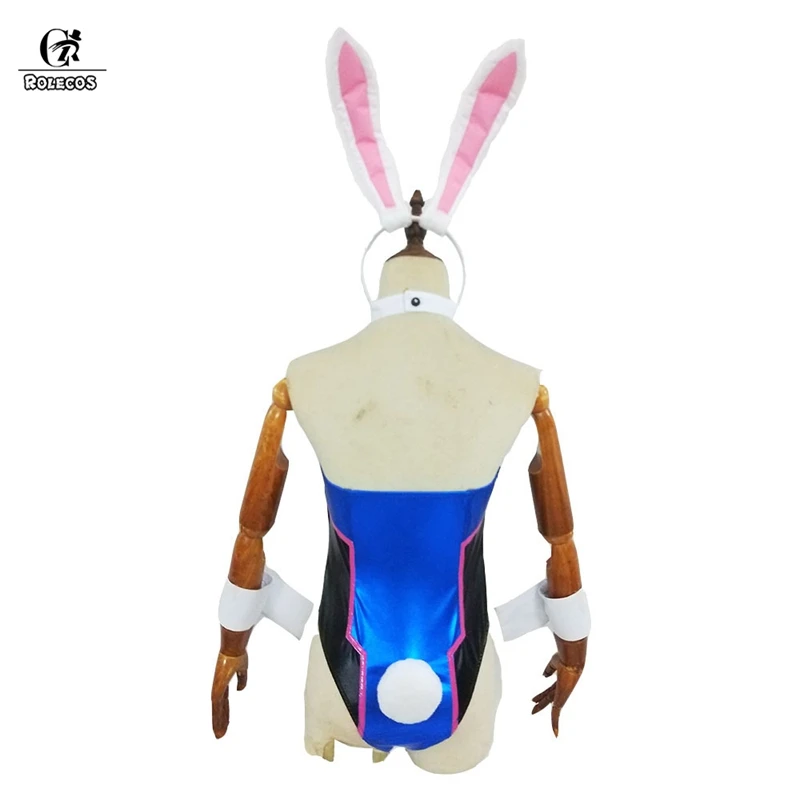 ROLECOS игра OW dva Косплей Costum Song hana Bunny Girl Cotume сексуальный женский комбинезон милый женский комбинезон над часами игра косплей