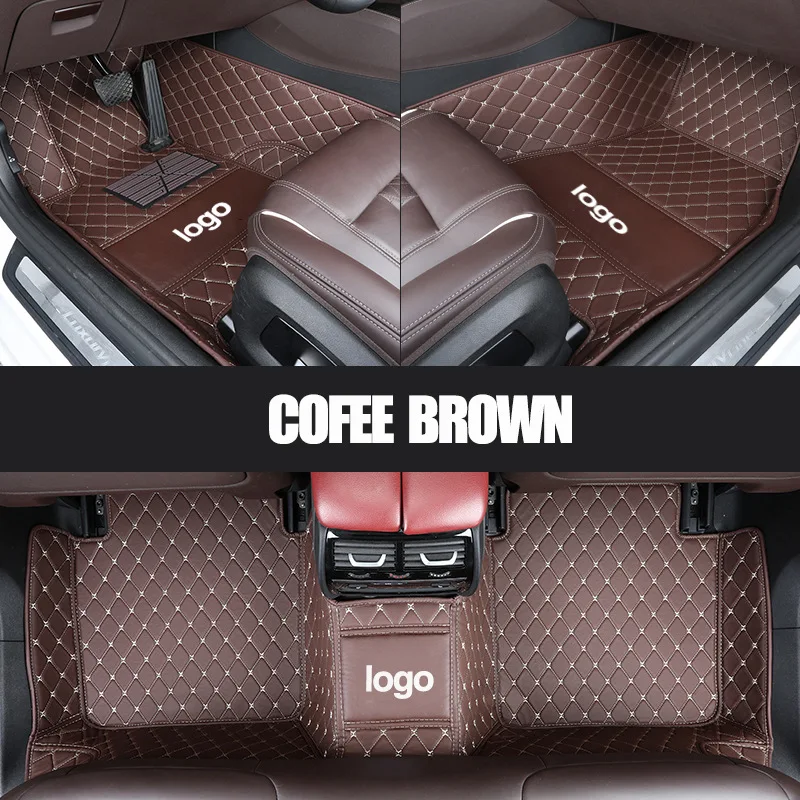 

Custom Logo leather car floor mats for Renault Duster 2013 2014 2015 2016 2017 2018 Interior details