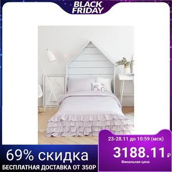

Bed linen Ethel "Light gray graphite" 1.5 SP 145х210 ± 2 cm, 150х210 ± 3 cm, 50х70 ± 3 cm, mako-satin