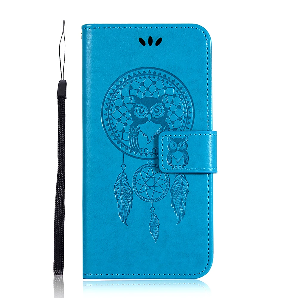 Сова Pattern чехол для SONY Xperia 1 10 плюс L3 L2 L1 XA XA1 XA2 ультра XZ3 XZ2 XZ1 компактный XZ2 Премиум кожаный чехол бумажник чехол